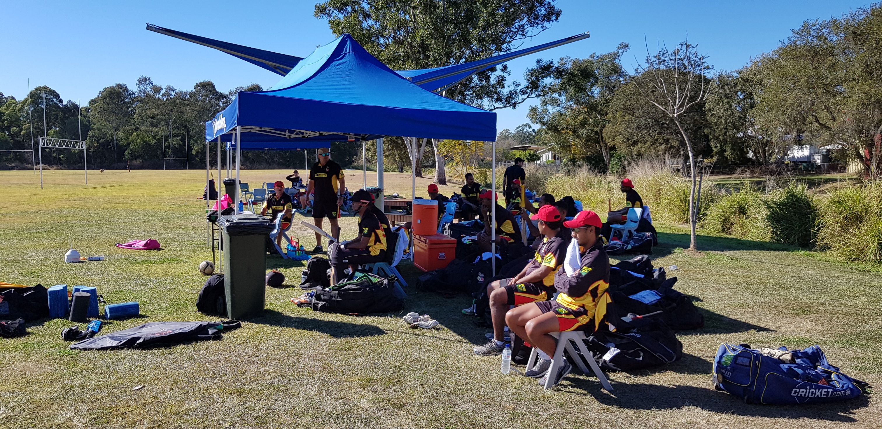 Papua New Guinea Cricket Team Train at MMC