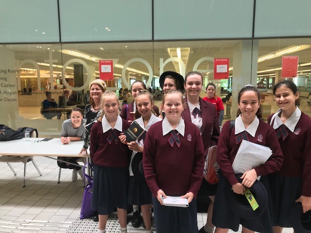 Book Week 2018 Group with Veronica Roth at Author Book Signing.jpg
