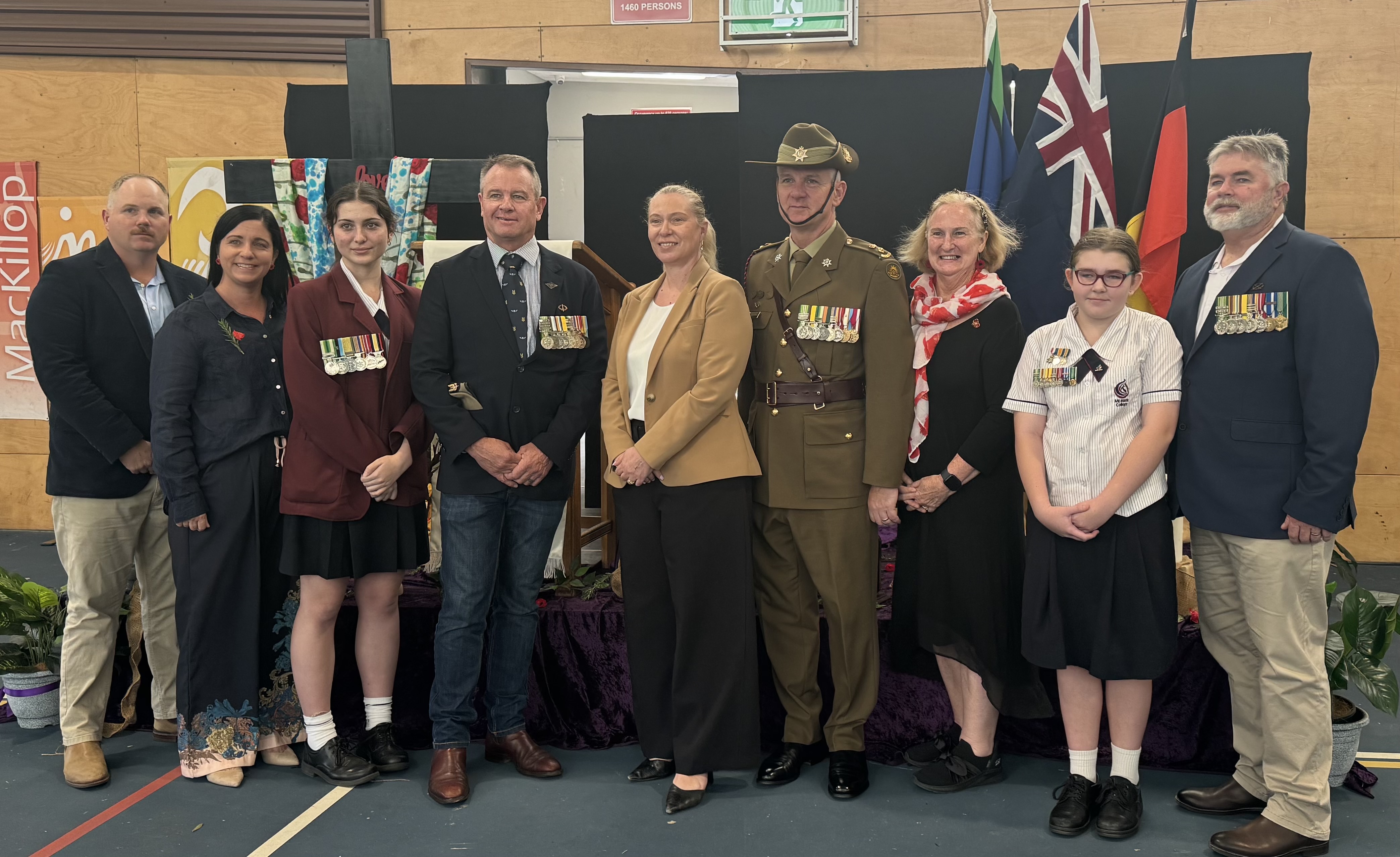 Students and Special Guests at our Anzac Day Service
